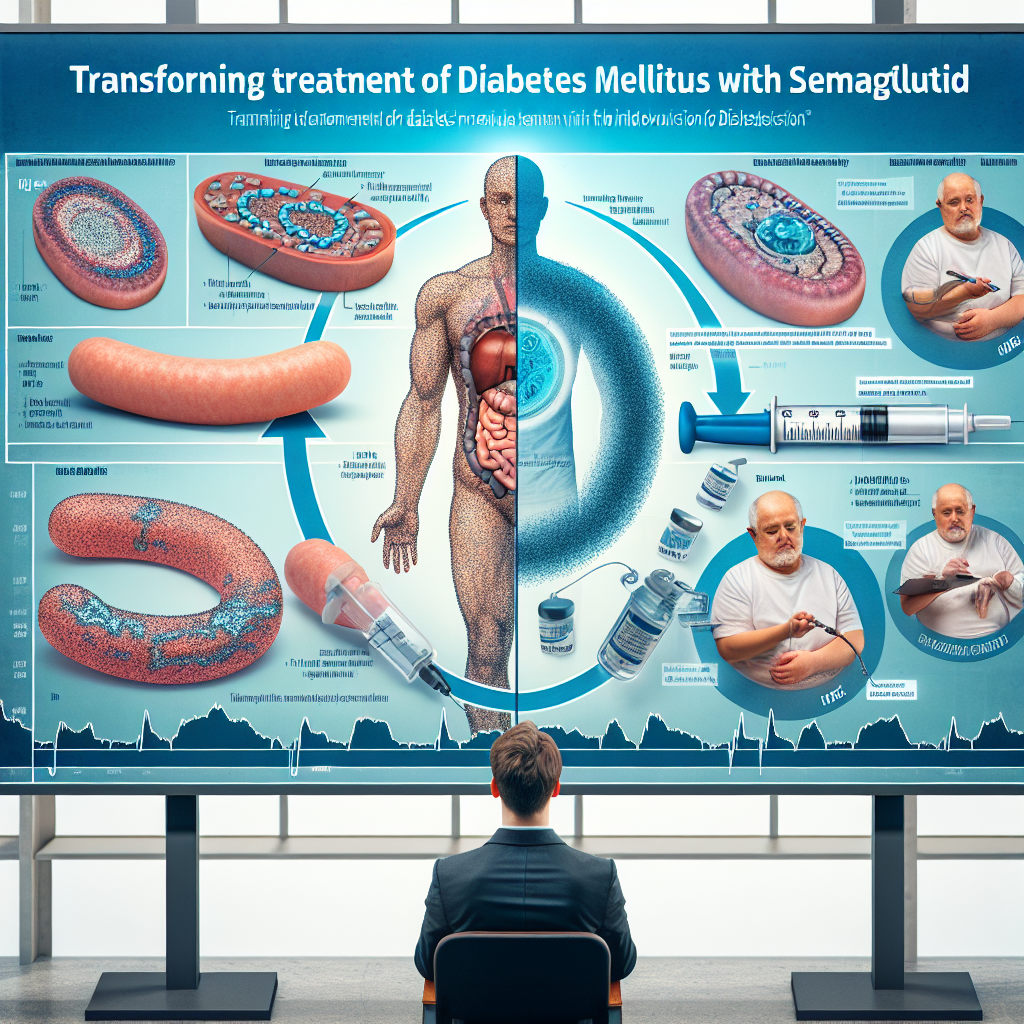 Unterstützung bei Diabetes mellitus: Wie Semaglutid die Behandlung revolutioniert.