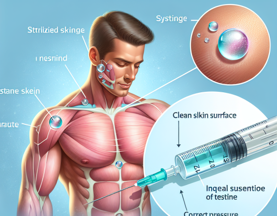 Optimale Injektionstechniken für maximale Wirkung von Wassrige suspension von testosteron