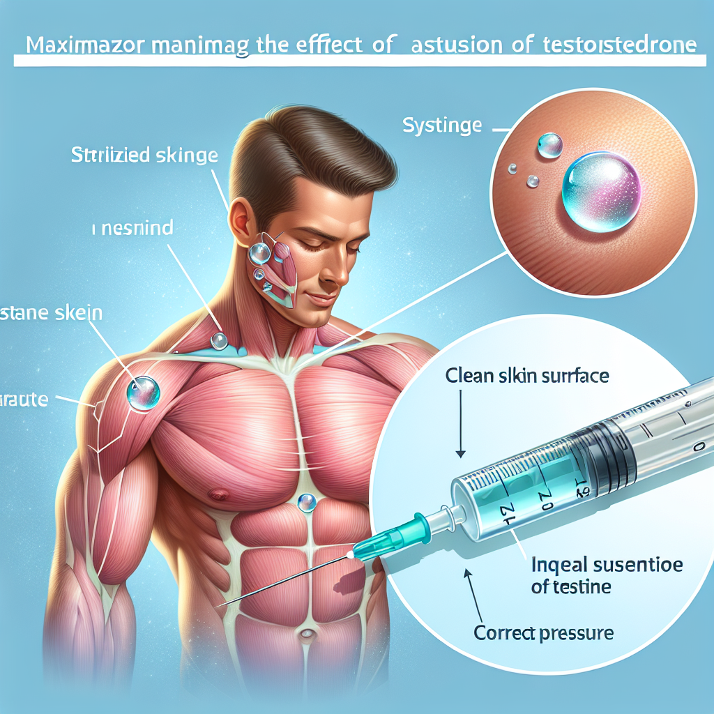 Optimale Injektionstechniken für maximale Wirkung von Wassrige suspension von testosteron