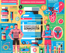 Empfohlene Dosierung von Gonadotropin für Sportler