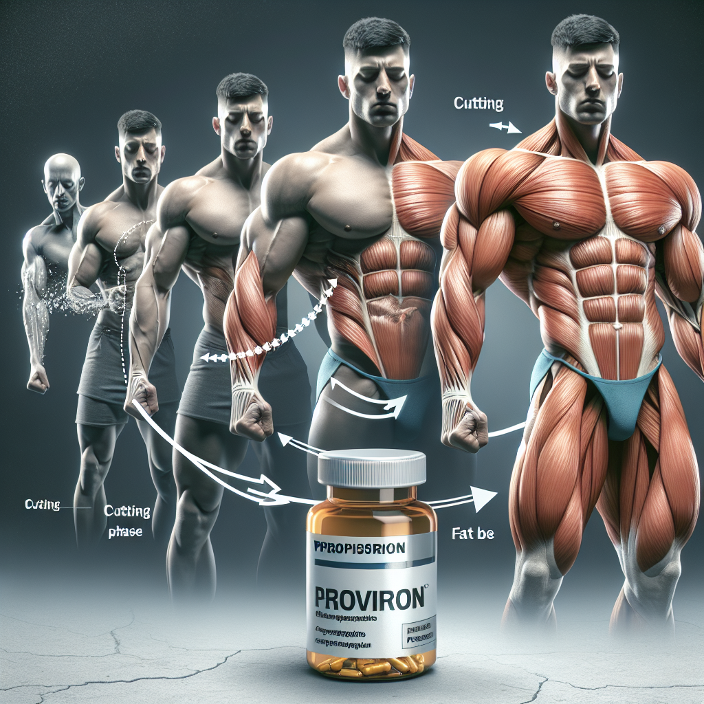Unterstützung der Muskelhärte während der Schnittphase durch Proviron