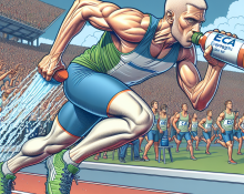 Verbesserung der Flüssigkeitsaufnahme bei intensiver körperlicher Belastung durch ECA